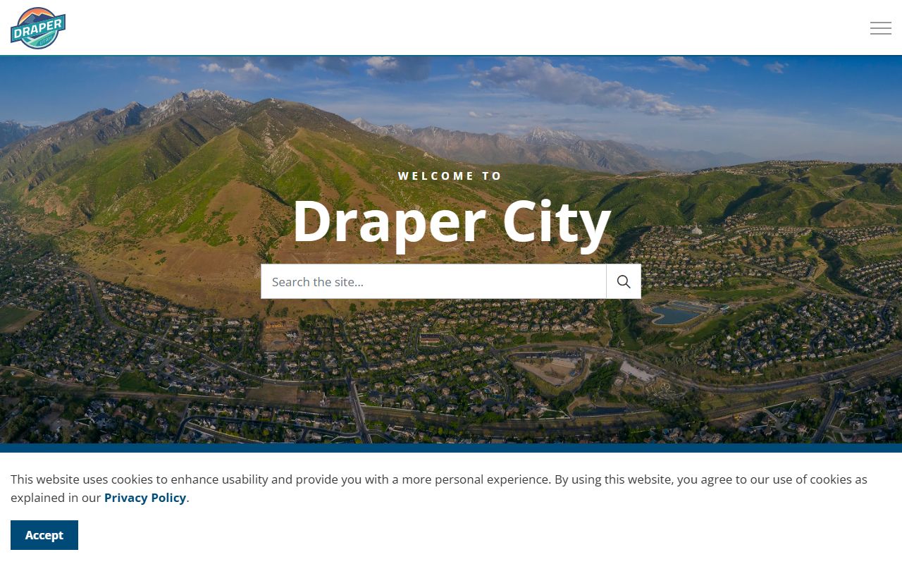 Draper City Police Department website for 72 hour booking information