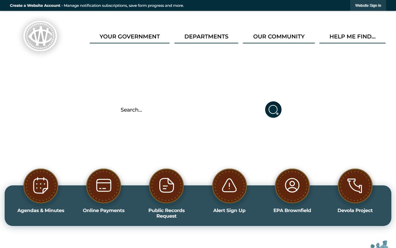 Washington County government portal for 72 hour booking records access